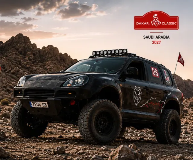 The Reaper 2.0 — Zeus Racing Team 2003 Porsche Cayenne S prepared for Dakar Classic